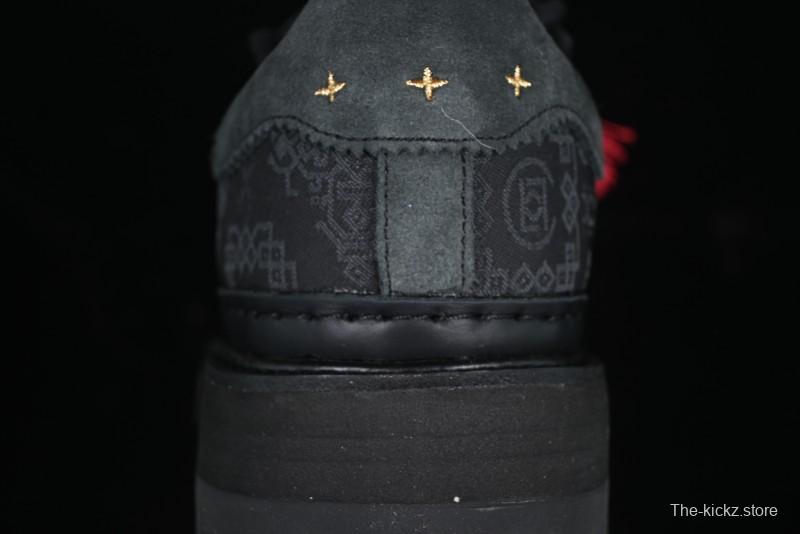 Adidas Superstar JR5114 Clot Collaboration Shell Toe Skate Shoes with Perforated Leather Upper - JR5114