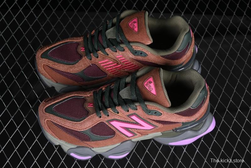 New Balance 9060 Retro Casual Running Shoes with ABZORB Cushioning Technology - U9060BUR
