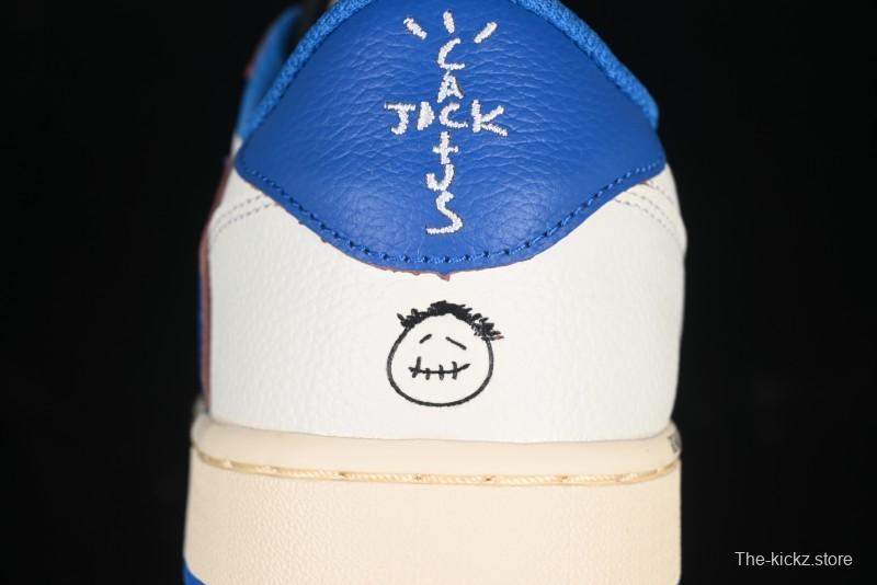 Nike Travis Scott x Air Jordan 1 Low OG AJ1 Reverse Swoosh - DM7866-104