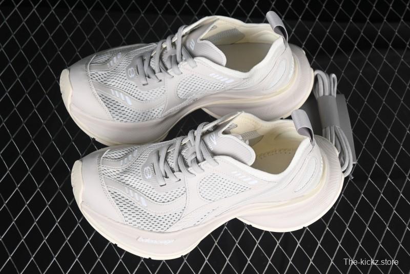 Balenciaga Circuit Lightweight Distressed Print Round-Toe Fashion Casual Sneakers - WFLGY2000