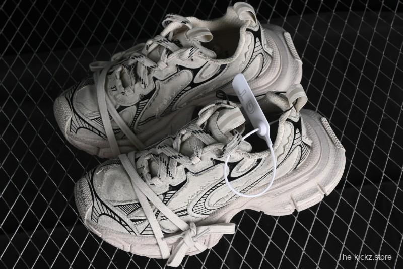 Balenciaga Phantom Sneaker 10th Generation Trend Running Shoes with Transparent Heel Strap - W3XDC2002