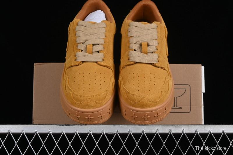 SMFK Comfortable Chunky Sole White Sneakers - T.D4