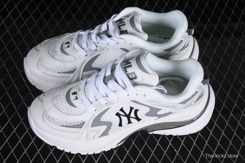 New York Yankees MLB Bigball Chunky Curve Thick Sole Casual Running Shoes - 3ARNSPL4N50WHS