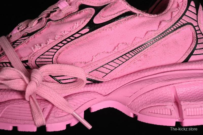 Balenciaga Phantom Sneaker Ten-Gen Trend Running Shoes with Transparent Heel Strap - W3XDC5000