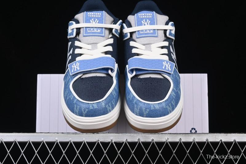 New York Yankees MLB Chunky Liner Lightweight Platform Sneakers with 6cm Height Increase - 3ASXCHL4N50BLS