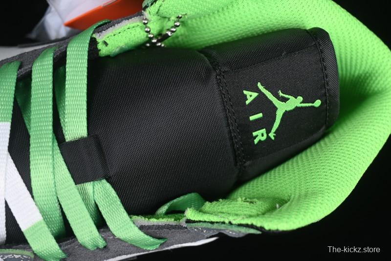 Nike Air Jordan 1 Mid Basketball Shoes in White Grey Brown Casa 93 Colorway - HQ3829-001