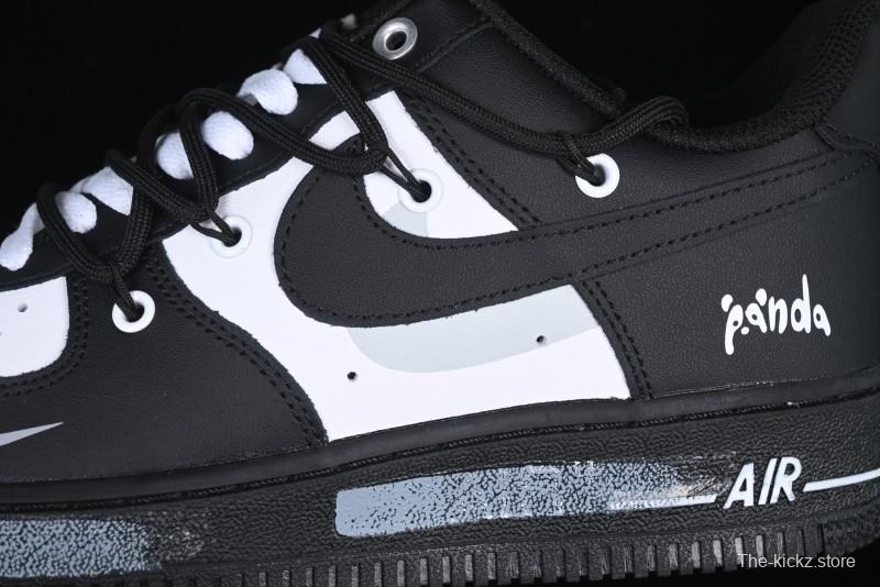 Nike Air Force 1 '07 Low Panda Smiley Low-Top Casual Sneakers - CV9879-542