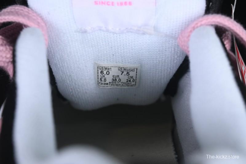 Vans Knu Skool Black Pink Color Comfortable Fashion Anti-Slip Wear-Resistant Low-Top Casual Skate Shoes - VN0009QCB9P