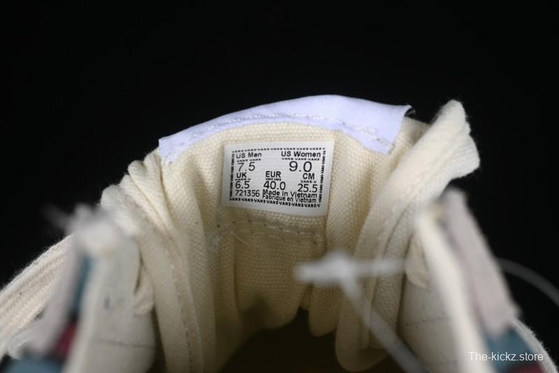 Vans Parra x Otw By Vans Low-Top Casual Skate Shoes with Surrealist Pop Art Design - VN0A3WKT4QA