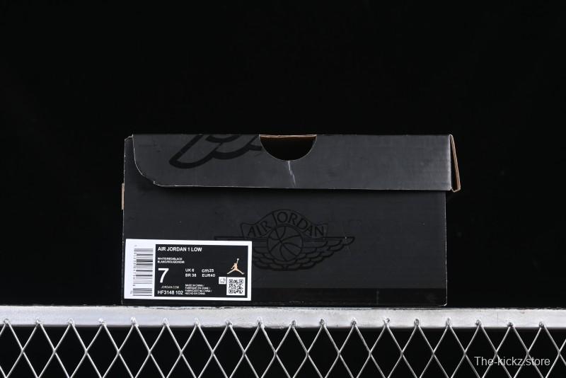 Nike Air Jordan 1 Low AJ1 Retro Lifestyle Sneakers in White and University Red - HF3148-102