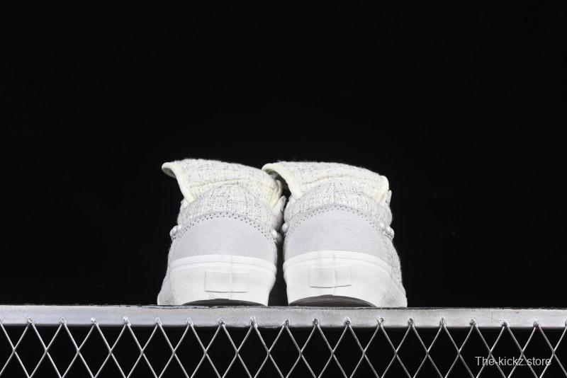 Vans Skool Ext Pearl White Low-Top Casual Skate Shoes - VN000EEMQC5