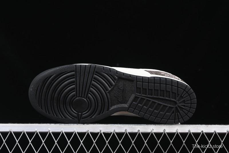 Nike SB Dunk Low The North Face Collaboration Black Brown Anniversary High-End Custom Low-Top Casual Skate Shoes - DJ2024-058