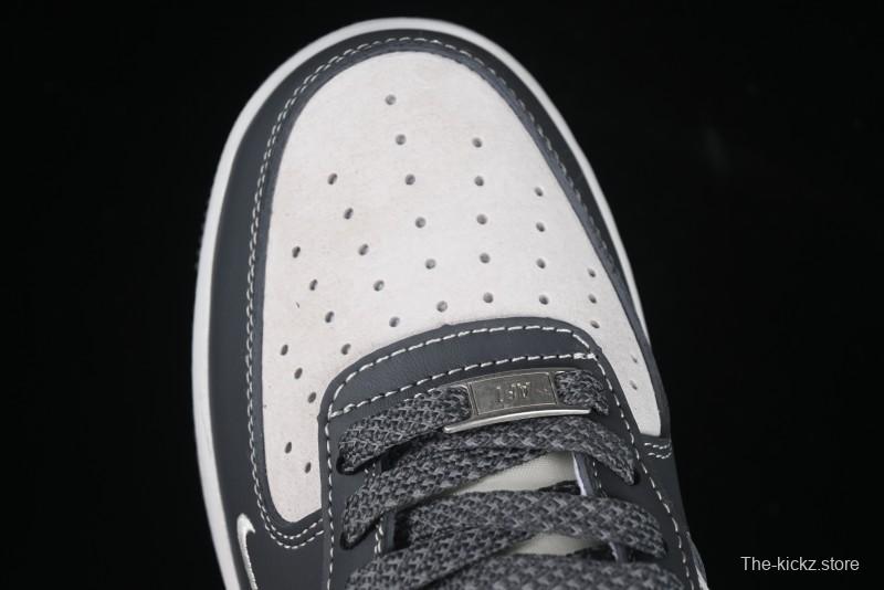 Nike Air Force 1'07 Low Stussy Collaboration Star Dust Grey Low-Top Casual Sneakers - XZ6188-229