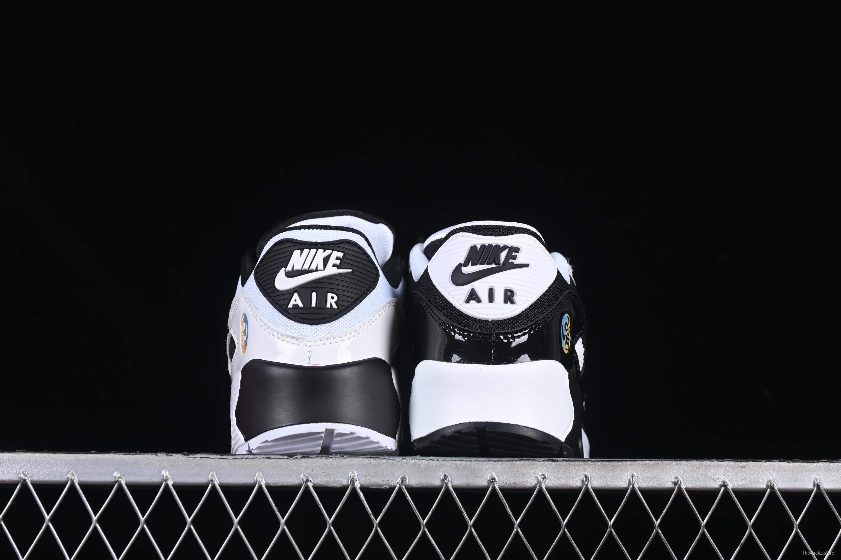 Nike Air Max 90 Retro Running Shoes with Visible Air Cushion - DM6178-010