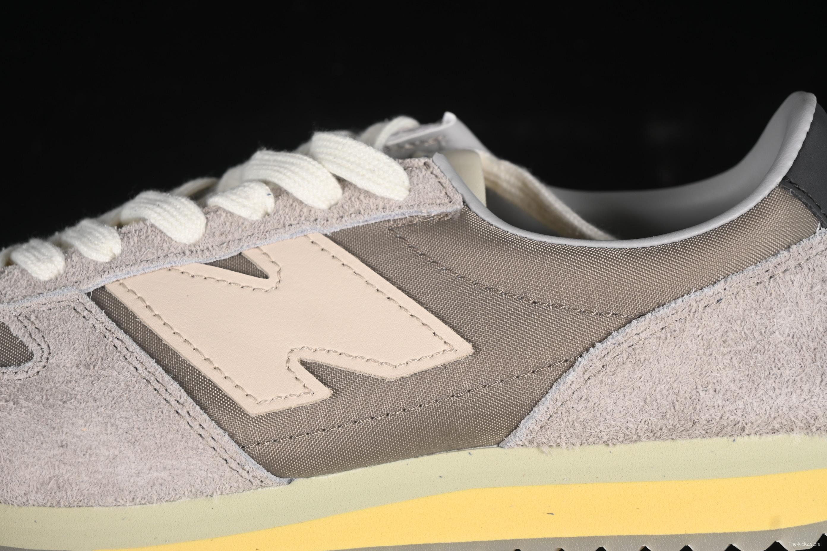 New Balance NB471 Series Fabric and Leather Casual Lifestyle Shoes - U471GR