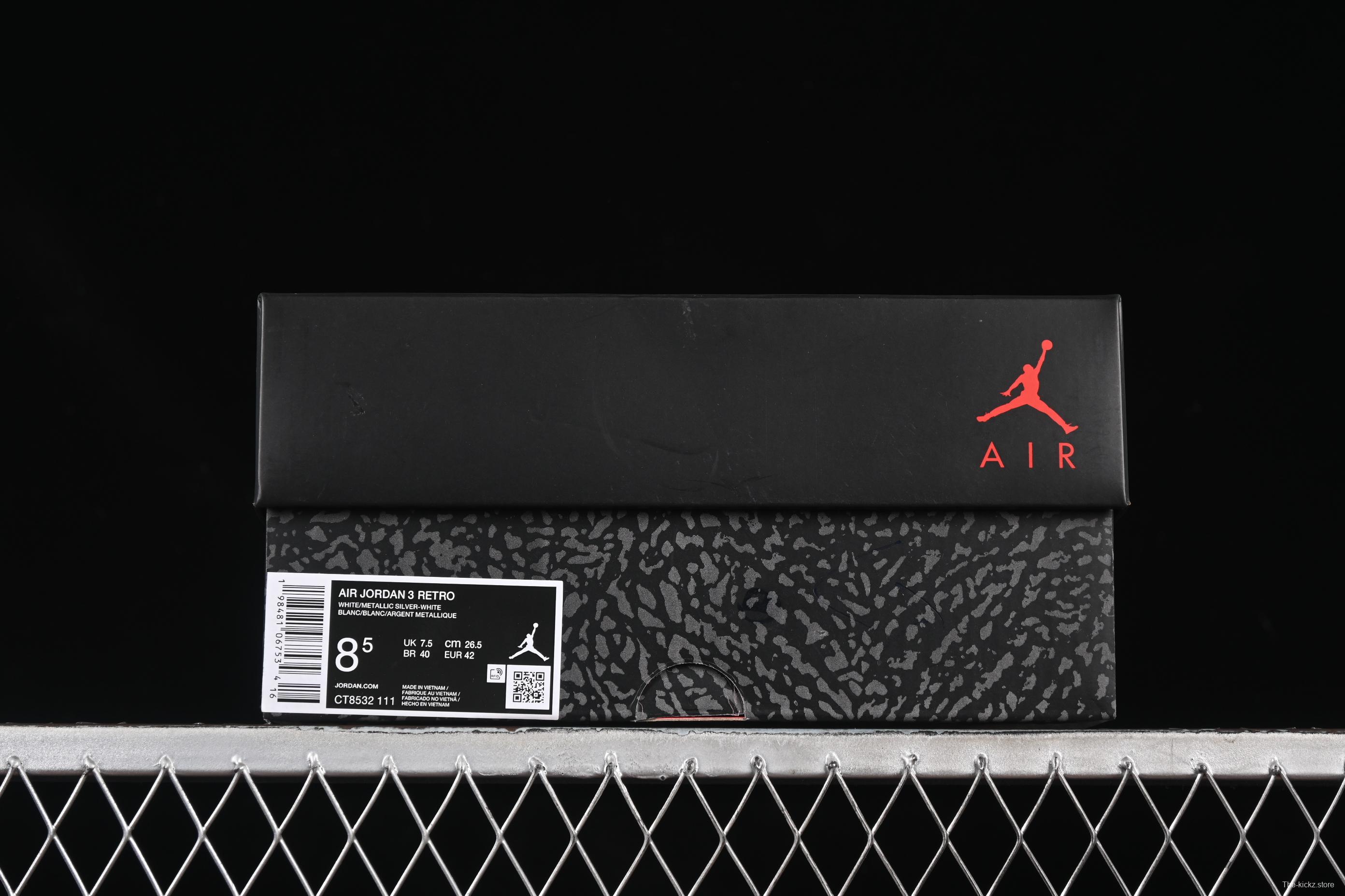 Nike Air Jordan 3 Retro "Pure Money" Basketball Shoes - CT8532-111