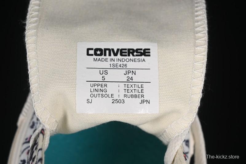 Converse Chiikawa x Converse All Star CM Hi Usagi Emoji Collaboration High Top Casual Sneakers - 1SE426