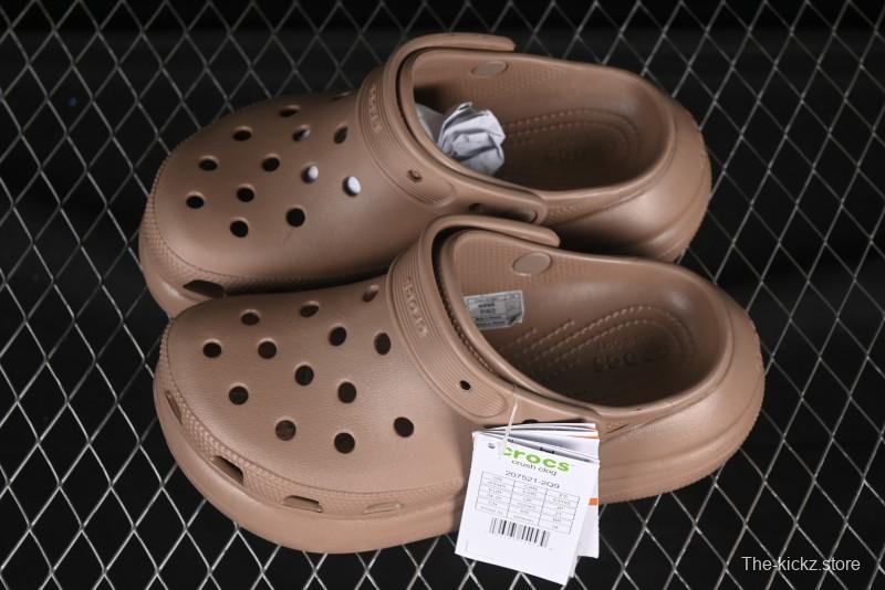 Crocs Classic Puff Two-Way Summer Sandals with Ventilation Holes - B.D4