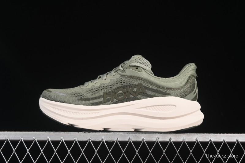 HOKA ONE ONE Bondi 9 Cushioned Running Shoes with Soft EVA Midsole - 1162011 SSSC