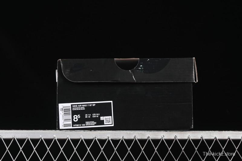 Nike Air Max 1 Retro Running Shoes with Half-Sole Air Cushion - HF8813-100