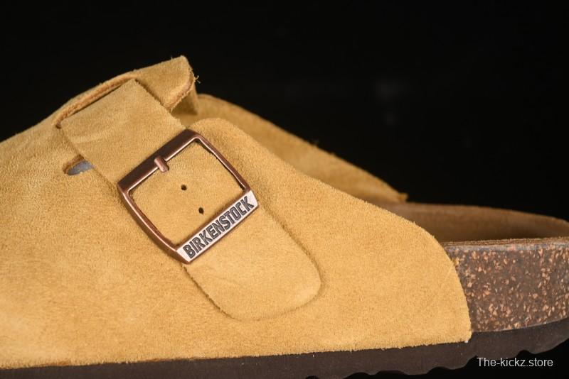 Birkenstock Arizona Soft Footbed Sandals with Suede Leather and Lambswool Lining - G.D4