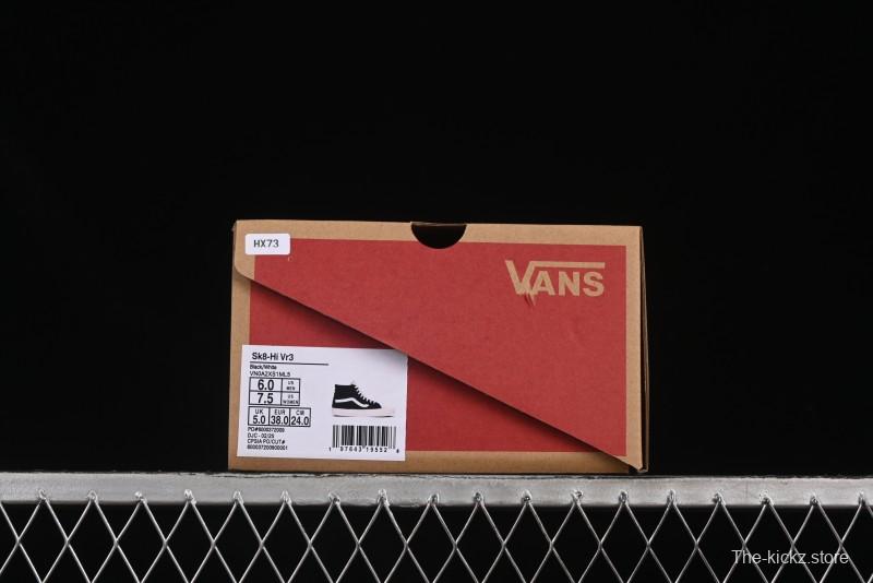 Fear of God x Vans Sk8-Hi High-Top Sneakers in Minimalist Black/White - VN0A2XS1ML5