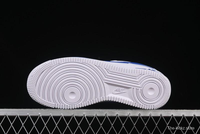 Nike Air Force 1 '07 Low Casual Sneakers with 2D Theme Gradient Sky Blue - ZH0316-076