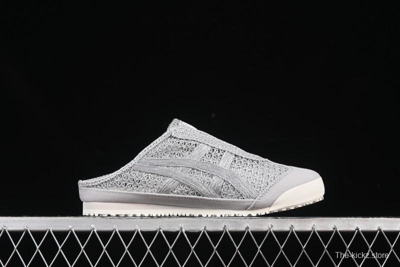 Onitsuka Tiger Mexico 66 Sabot Slip-On Shoes with Breathable Mesh Upper - 1183A707-020