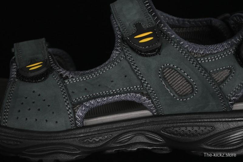 ECCO Off Trail Series Sporty Casual Sandals with Adjustable Hook-and-Loop Closure - 63251701002