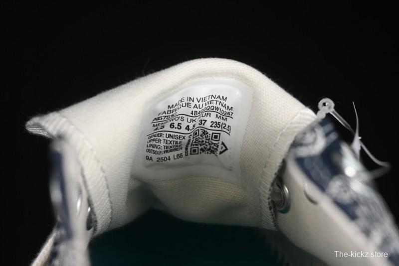 Converse Chuck 1970s Low Top Casual Sneakers with Paisley Pattern - A15751C