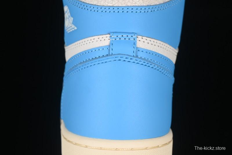 Nike Air Jordan 1 High OG "UNC Reimagined" Retro Basketball Shoes - DZ5485-402