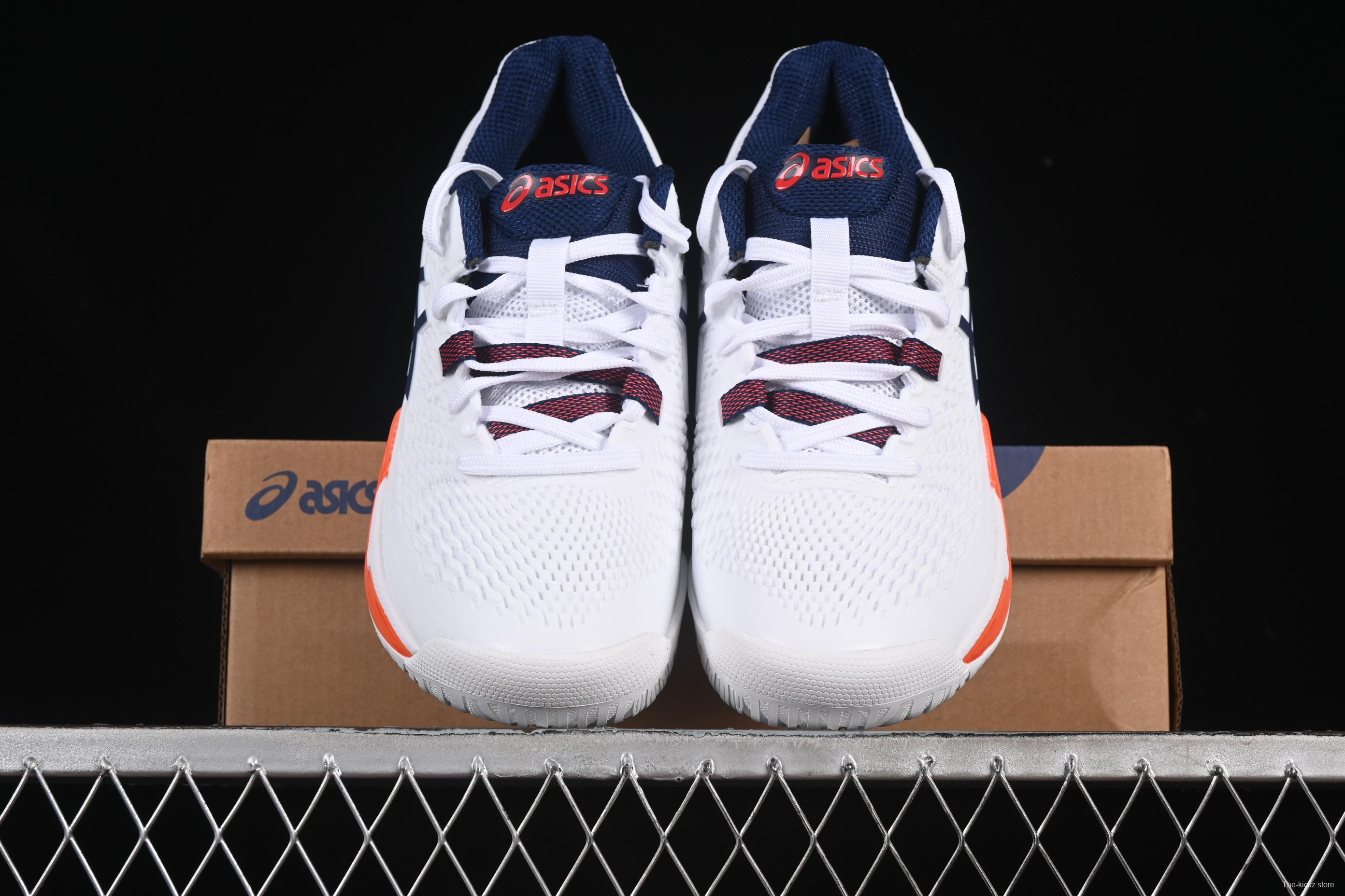 Asics Gel-Resolution 9 Retro Breathable Cushioned Casual Running Shoes - 1041A376-102