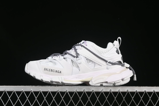 Balenciaga Track Sneaker Tess with Transparent Heel Strap - WTRHK9050
