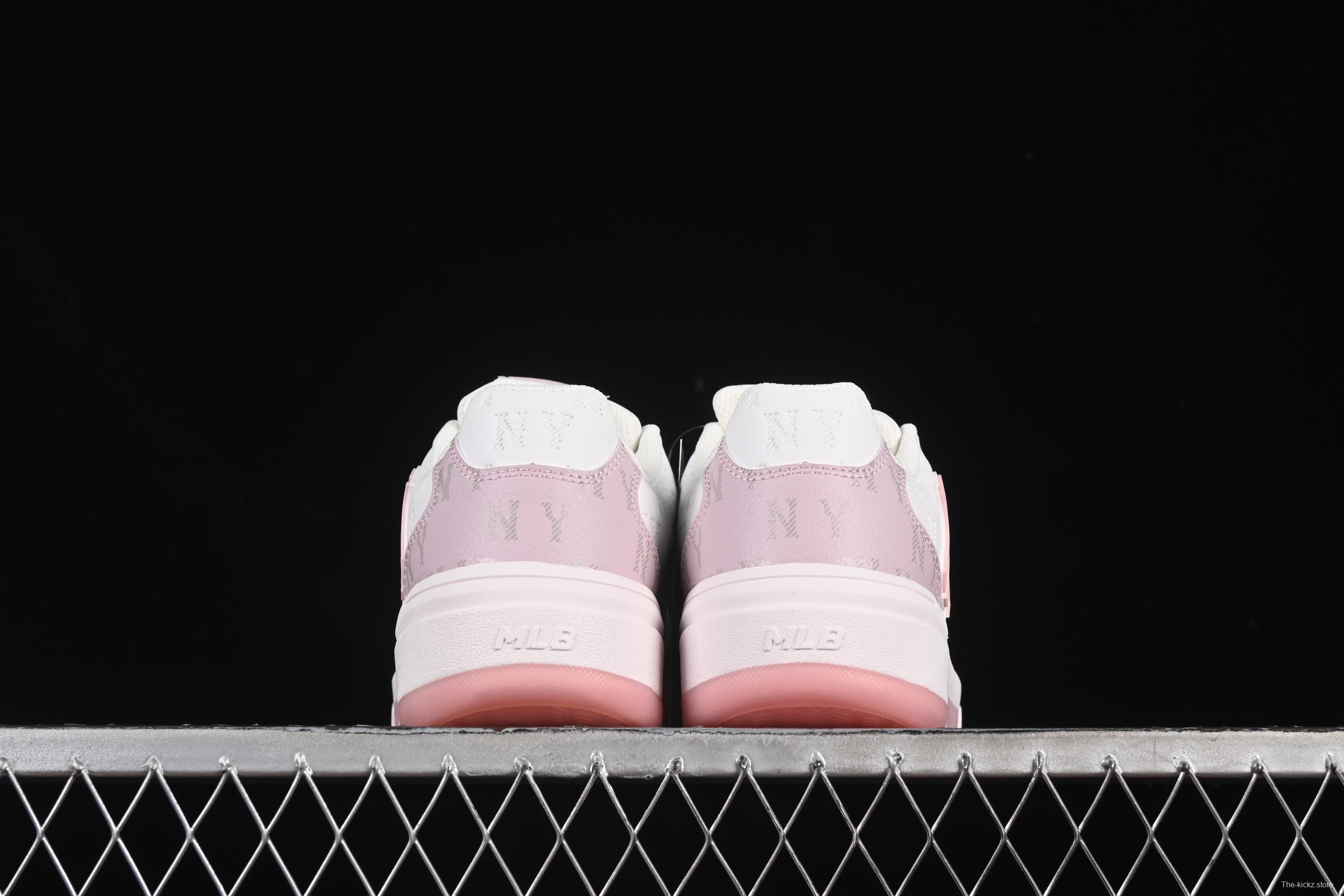 New York Yankees MLB Chunky Liner Embo Monogram Thick Sole Casual Running Shoes - 3ASXM075N50PKS