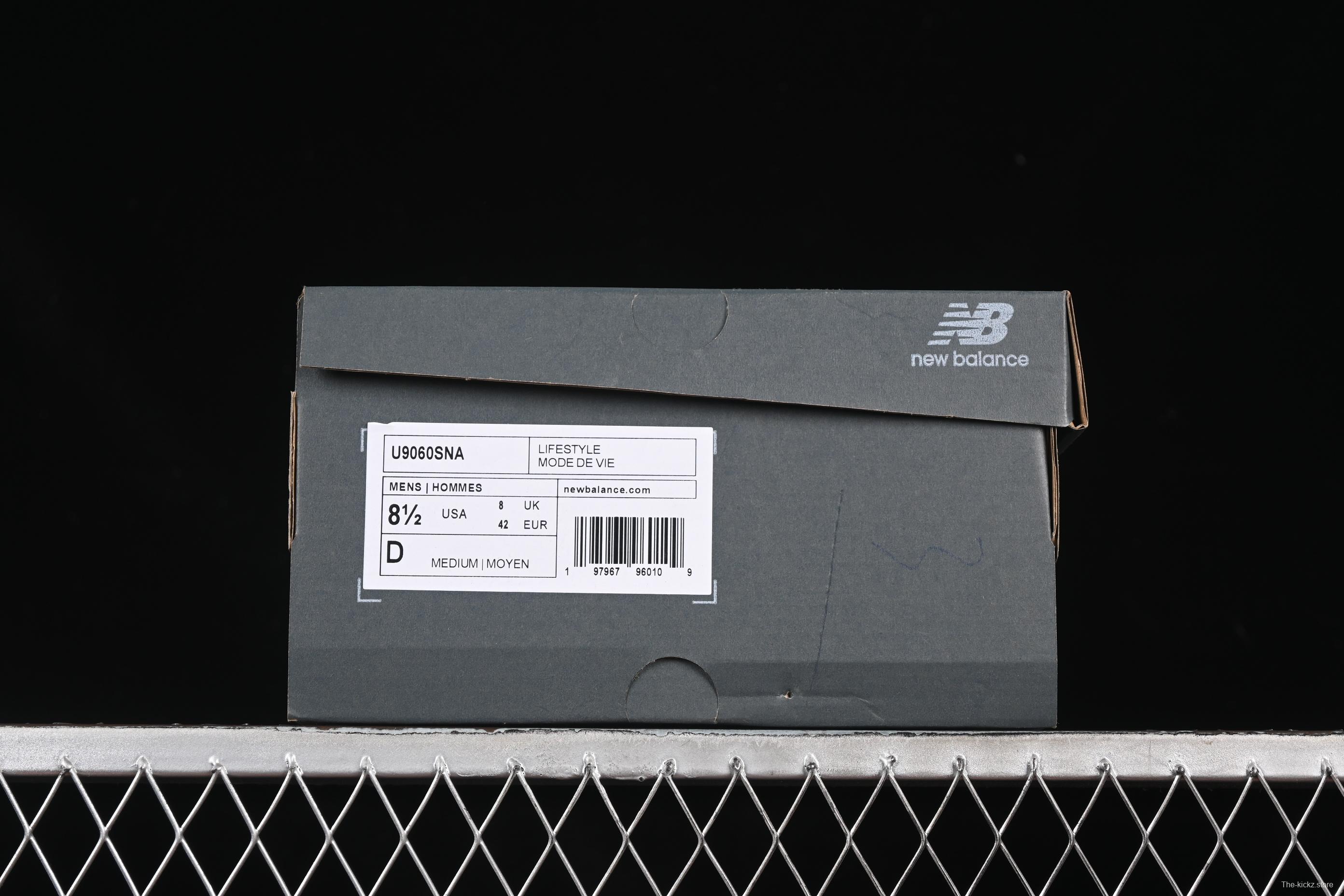 Joe Freshgoods x New Balance 9060 Retro Casual Running Sneakers with ABZORB Cushioning - U9060SNA