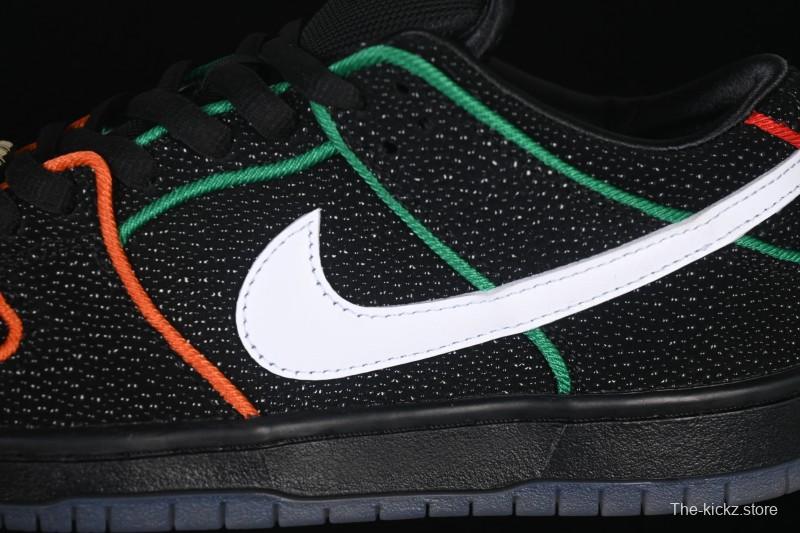 Nike Bronx Girls Skate SB Dunk Low Skateboarding Shoes - HV1664-001