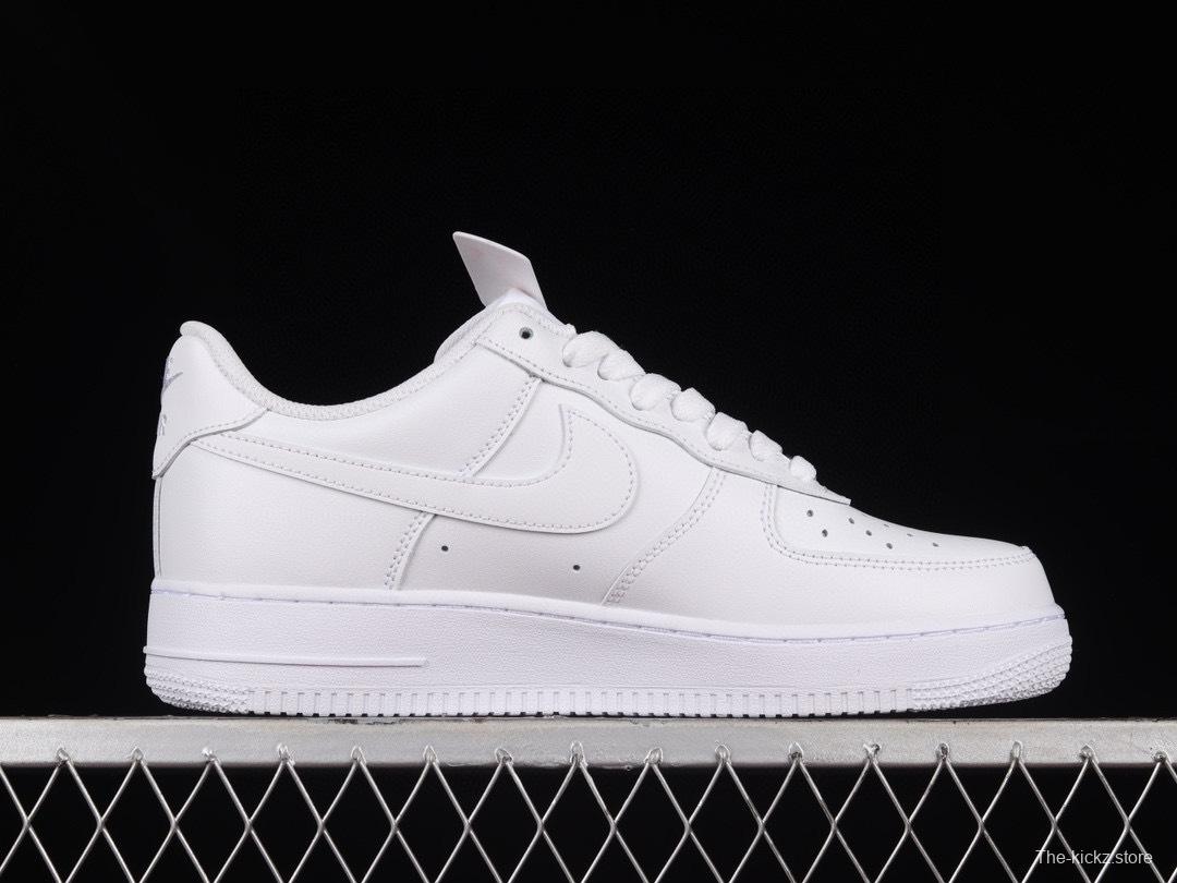 Nike Air Force 1 '07 Low Classic All-White Low-Top Casual Sneakers - CW2288-111