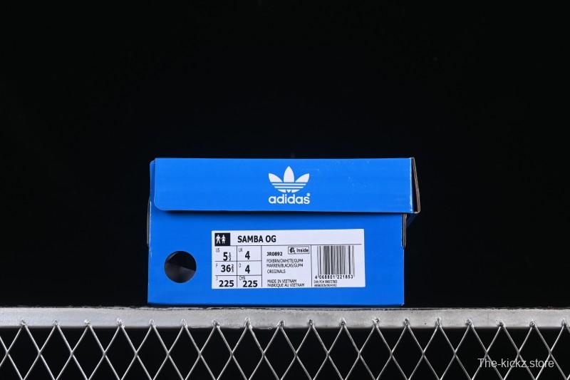 Adidas Samba OG Classic Casual Sneakers - JR0892