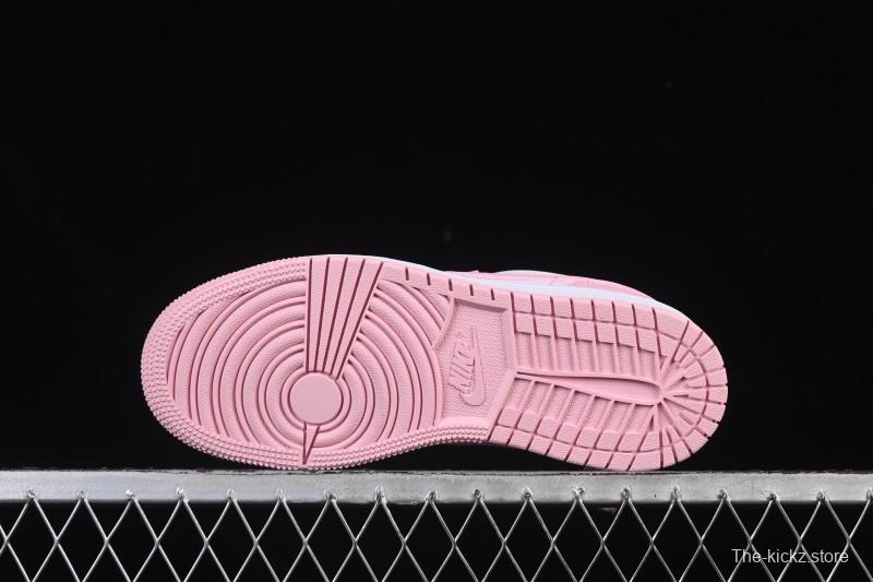 Nike Air Jordan 1 Low AJ1 Pearl Pink Low-top Casual Sneakers - 553560-614