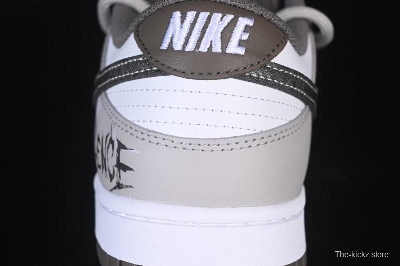 Nike SB Dunk Low Just Do It Anniversary Custom Low-Top Skate Shoes HF5441-111