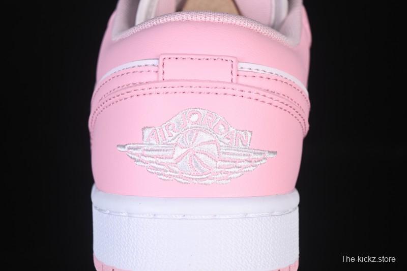 Nike Air Jordan 1 Low AJ1 Pearl Pink Low-top Casual Sneakers - 553560-614