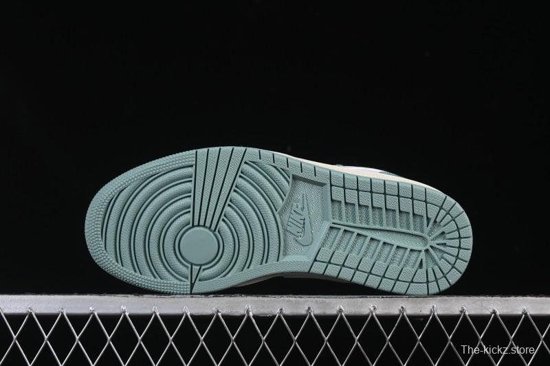 Nike Air Jordan 1 Low AJ1 Fresh Mint Green Low-Top Casual Skate Shoes DC0774-138