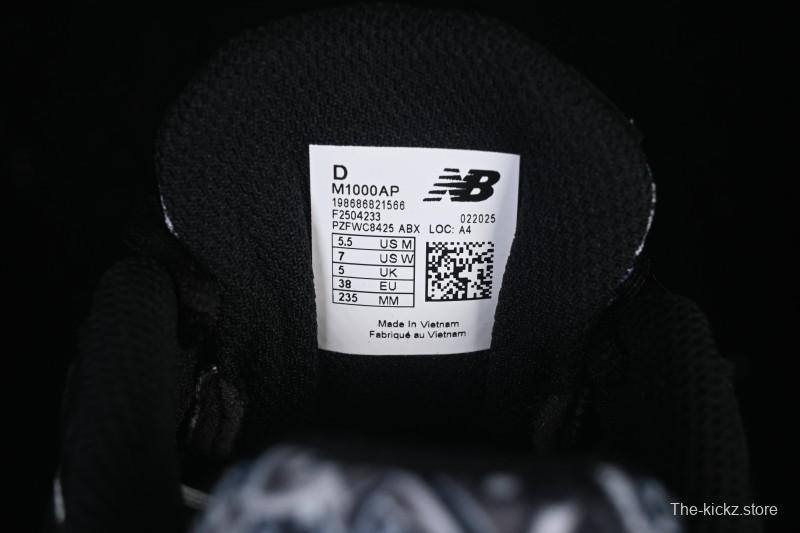 New Balance 1000 Series Retro Dad Style Low-Top Casual Sports Running Shoes - M1000AP