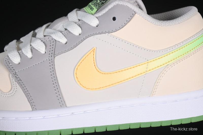 Nike Air Jordan 1 Low Tokyo Bio Hack Casual Sneakers - HQ2030-001