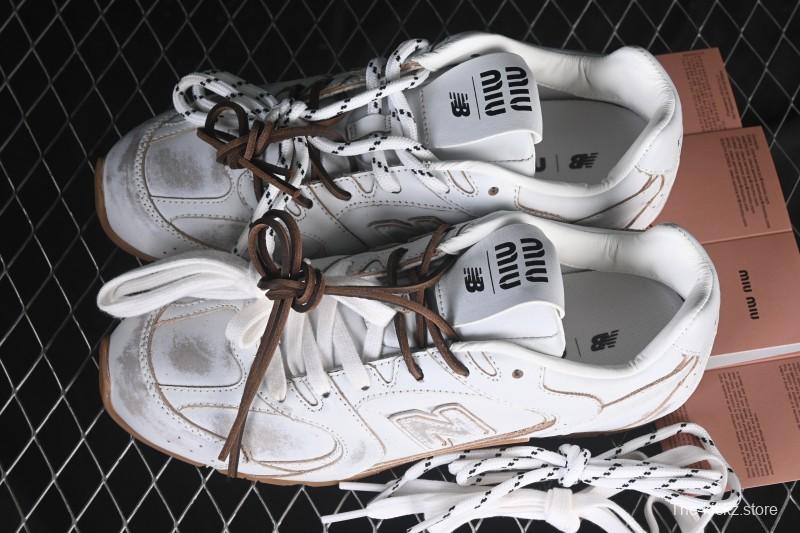 MiuMiu New Balance 530 Low-Top Retro Casual Running Shoes - AJE5