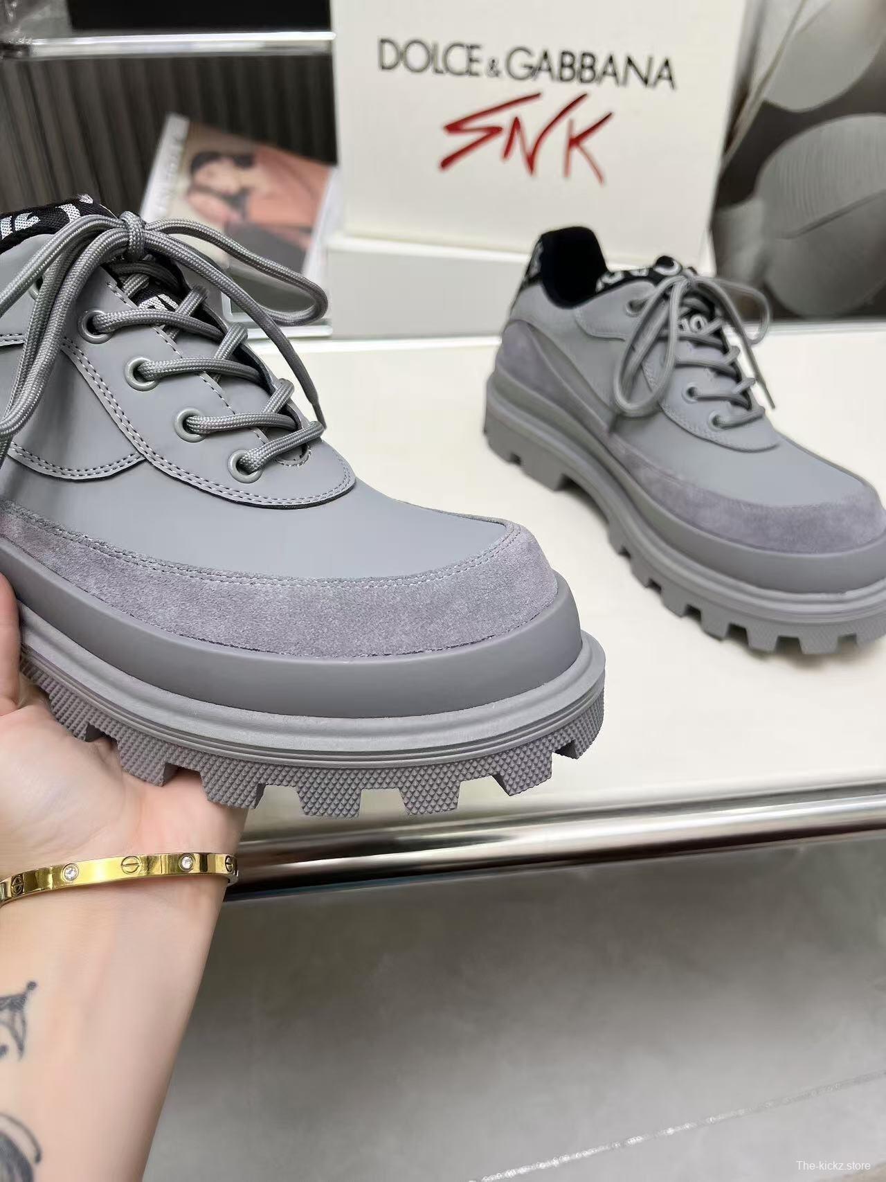 D&G Chunky Derby Casual Platform Shoes - AS00340