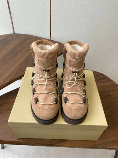 Brunello Cucinelli Open Walk Ankle Boot Winter Snow Boots - AS00410