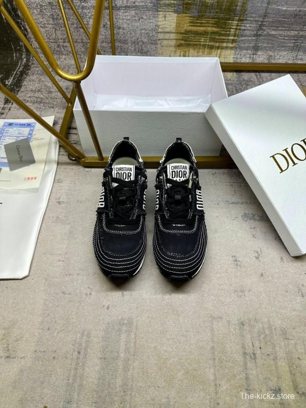 Dior Fall 2025/SS Canvas Sneakers with Fringe Details - LY00270