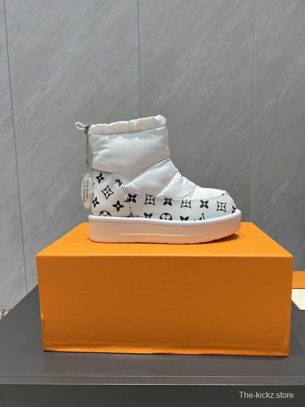 Louis Vuitton Fall/Winter 2025 Snow Boots Round Toe Thick Sole - KFY00310