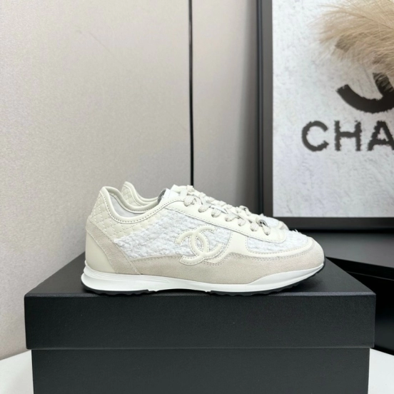 Chanel 2025 SS Panda Casual Sneakers - LY00
